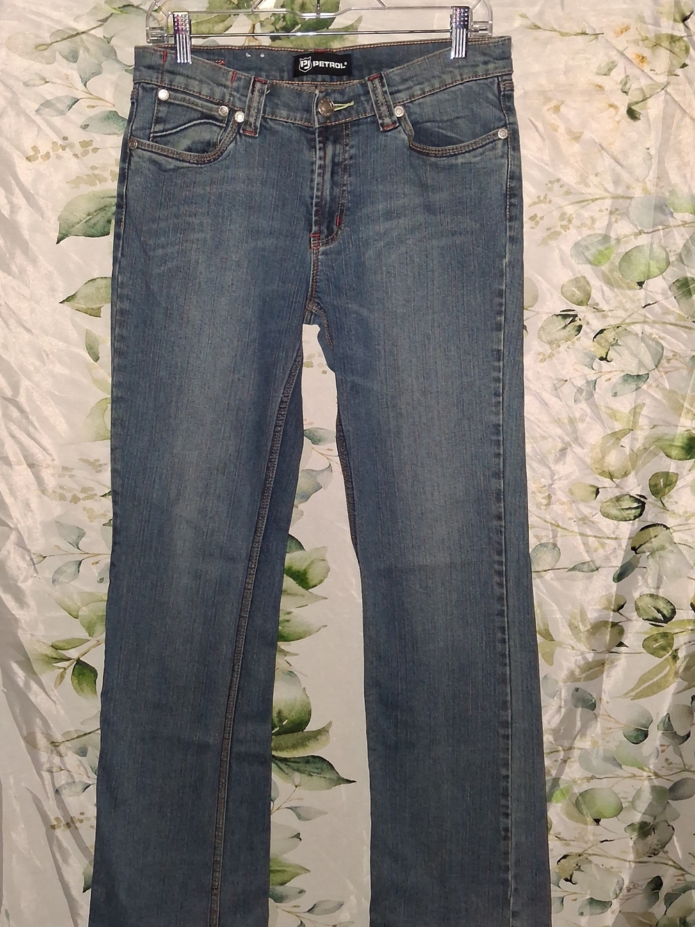 ($3Bundled) Petrol Bootcut Jeans